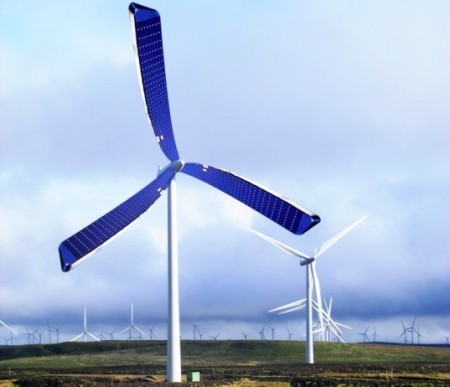 Nuevas turbinas con celdas fotovoltaicas