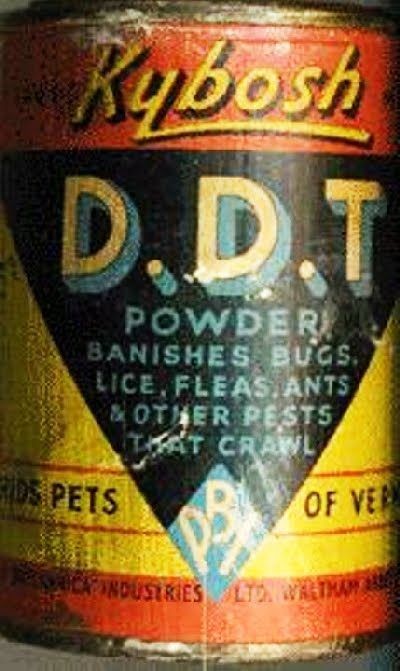 DDT (Dicloro-difenil-tricloroetano C14H9CL5)