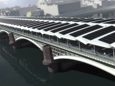 El puente Blackfriars será el puente solar más grande del mundo