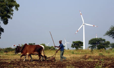 India fue el país que más creció en materia de energías renovables en 2011
