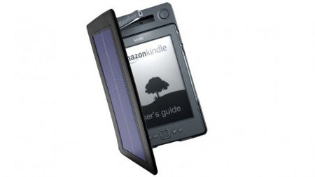 SolarKindle, carcasa solar para iluminar tu Amazon Kindle en la noche