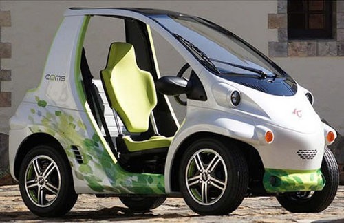 Coms, el auto eléctrico de un asiento de Toyota