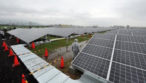 La industria solar sigue creciendo en Japón