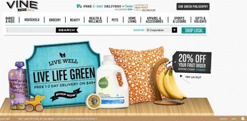 Vinecom el nuevo sitio de Amazon para comprar comida orgánica y productos ecológicos