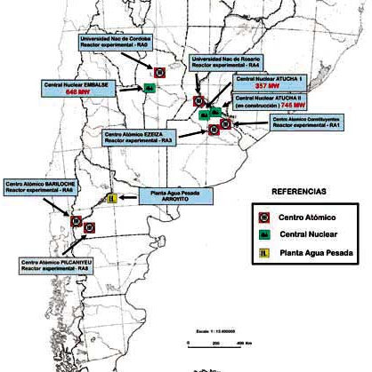 Centrales Nucleares en Argentina