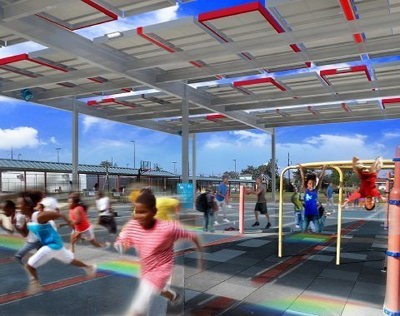 NRG estrena instalación solar en escuela de New Orleans