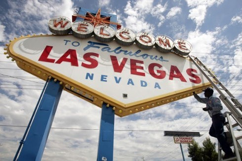 El cartel de bienvenida de Las Vegas usará energía solar