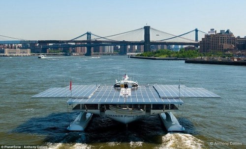 MS Tûranor PlanetSolar, el barco solar más grande del mundo