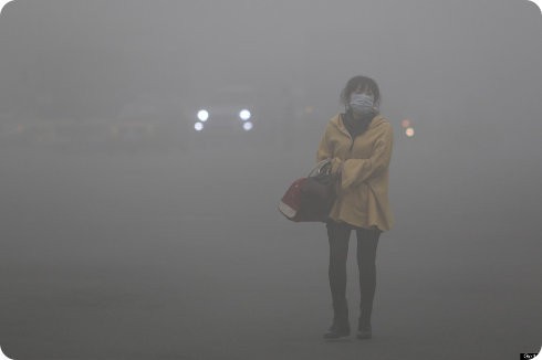La contaminación de China prácticamente se convierte en un invierno nuclear