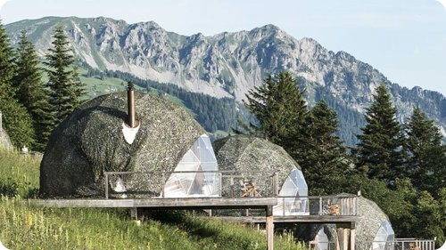 Bonito resort ecológico en Suiza
