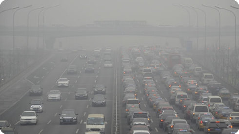 La contaminación del aire baja la expectativa de vida