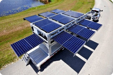 Mira la estación solar que puedes llevar a cualquier lugar
