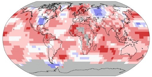 2014: el tercer año más caluroso de la historia