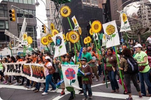 La marcha más grande de la historia contra el cambio climático