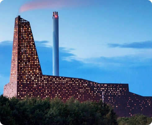 La nueva central de Roskilde generará electricidad a partir de basura