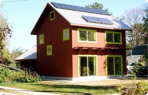 NewenHouse: una casa ecológica, pequeña y sostenible