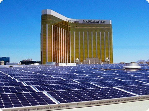 MGM posee la mayor instalación solar de techo en Estados Unidos 