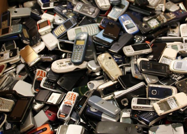 Reciclaje de celulares