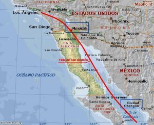 mega terremoto en la falla de San Andrés