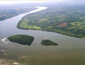 Contaminación en el río Paraná