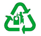 simbolo reciclaje vidrio