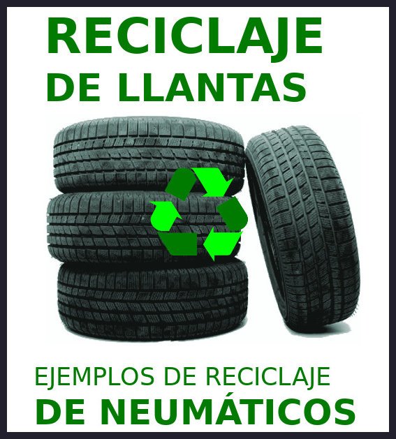 reciclaje de llantas y neumáticos